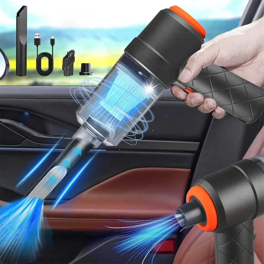 Mini Car Wireless Vacuum Cleaner insider car