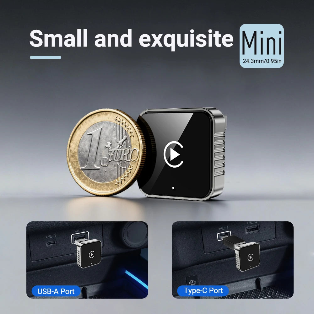 Wireless adapter car play &andriod auto