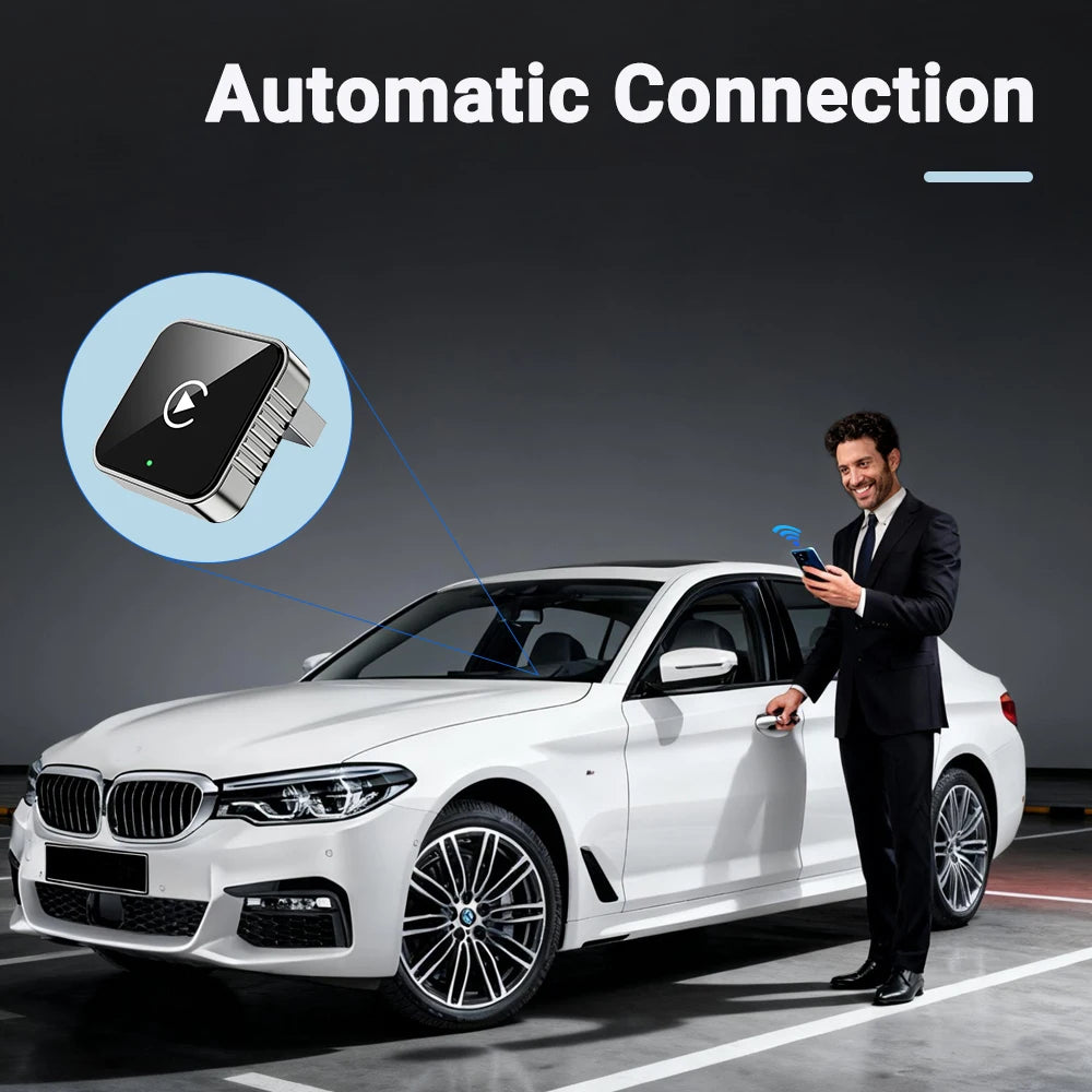 Wireless adapter car play &andriod auto