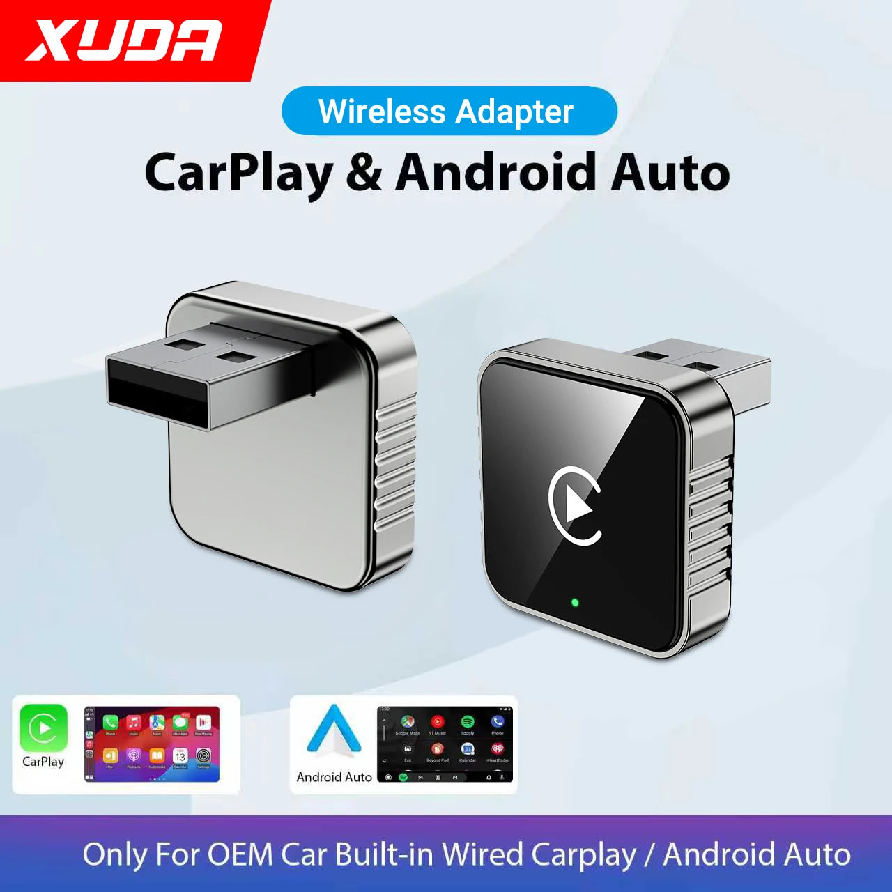 Wireless adapter car play &andriod auto