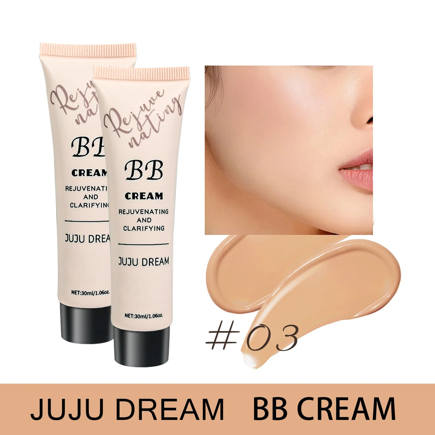 BB cream, isolation cream, liquid foundation, moisturizing, oil control, long-