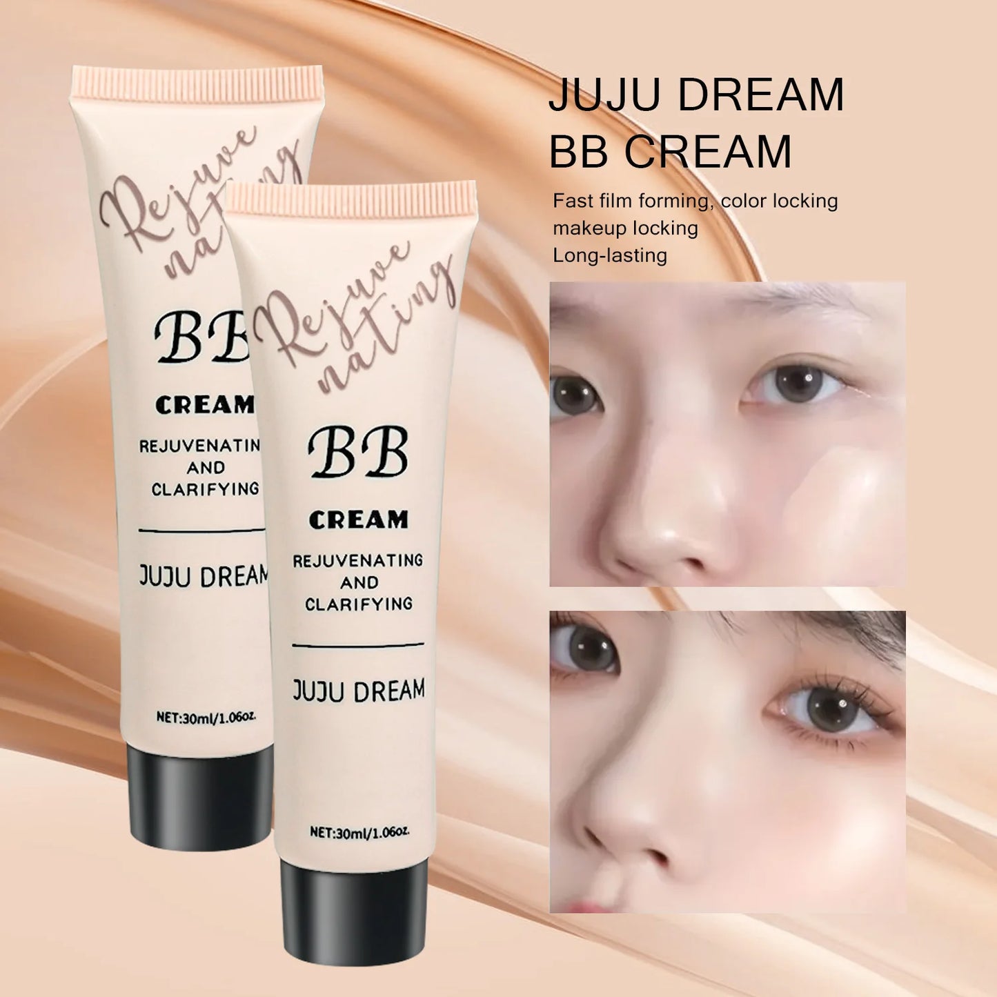 BB cream, isolation cream, liquid foundation, moisturizing, oil control, long-