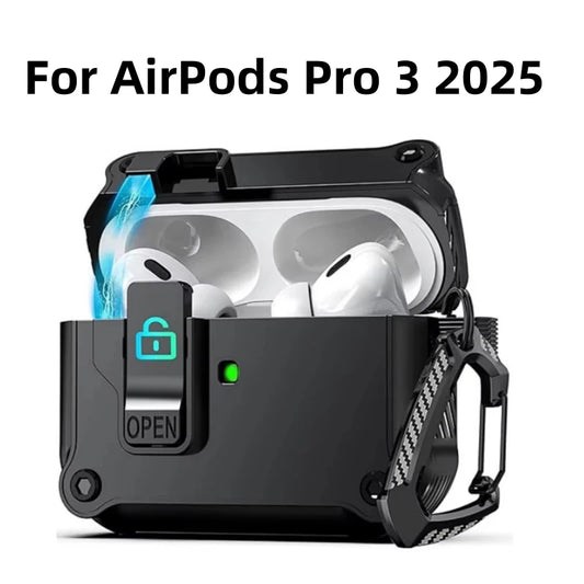 Security Lock Cover for AirPods Pro 3  2025