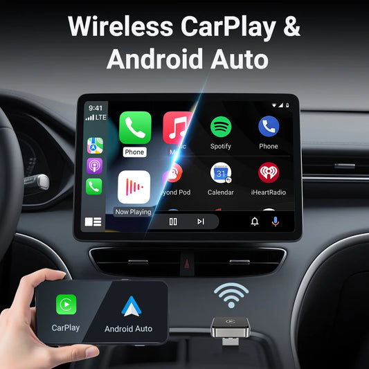 Wireless adapter car play &andriod auto