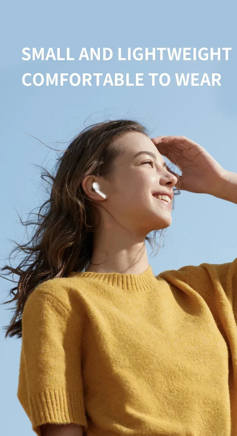 Original Wireless bluetooth headphone noise canceling earphone HIFI stereo headset earbuds bluetooth for xiaomi Huawei Air pods